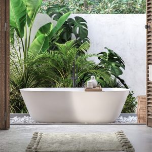 Nima Home - Πατάκι Μπάνιου 50x80 Fresh Luxury - Oat Beige - Image 2