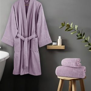 Nima Home - Σετ Πετσέτες (50x90 + 70x140) - Serenity Lilac - Image 4