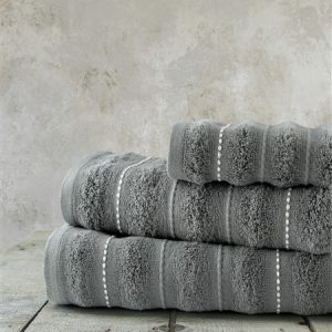 Nima Home - Σετ Πετσέτες (30x50 + 50x90 + 70x140) - Aura Dark Gray