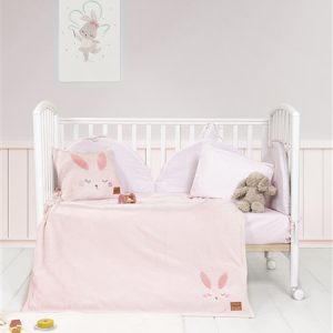 Nima Home - Κουβέρτα Κούνιας 110x150 - Bunny