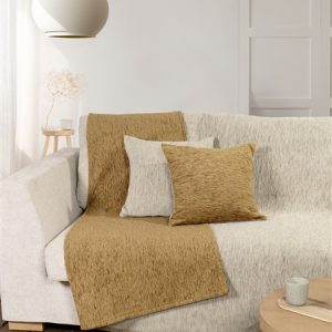 Nima Home - Ριχτάρι διπλής όψης 180x300 - Caldo Beige/Gold