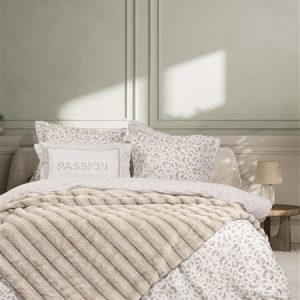 Nima Home - Κουβέρτα Υπέρδιπλη 220x240 - Carezza Ivory