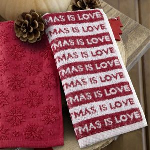 Nima Home - Σετ Πετσέτες Κουζίνας (2 x 40x60) - Christmas Love