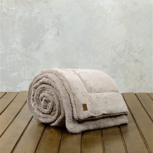 Nima Home - Κουβέρτα/Πάπλωμα Μονό 160x220 - Cira Beige - Image 2
