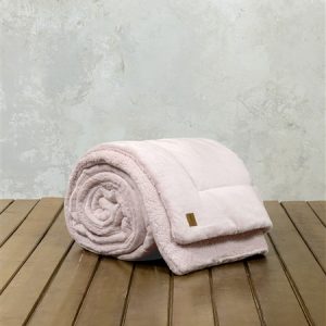 Nima Home - Κουβέρτα/Πάπλωμα Μονό 160x220 - Cira Nude Pink - Image 2