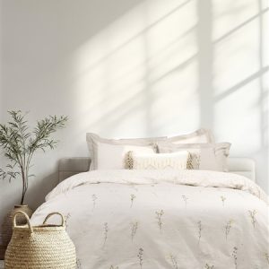 Nima Home - Σετ Σεντόνια Ημίδιπλα - Delicate - (2 x 185x260 + 1 μαξ/κη 52x72)