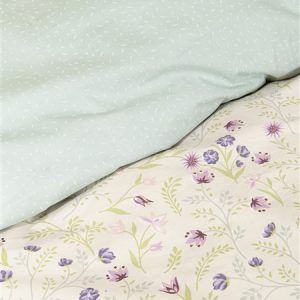 Nima Home - Σετ Σεντόνια Υπέρδιπλα με Λάστιχο - Dream Garden - (1 x 160x200+32 + 1 x 240x260 + 2 μαξ/κες 52x72) - Image 2