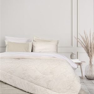 Nima Home - Κουβέρτα/Πάπλωμα Υπέρδιπλο 220x240 - Elara Light Beige