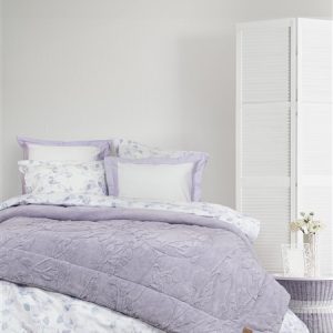 Nima Home - Κουβέρτα/Πάπλωμα Υπέρδιπλο 220x240 - Elara Liac