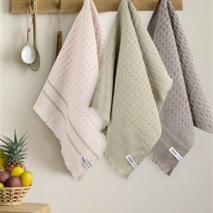 Nima Home - Σετ Πετσέτες Κουζίνας (3 x 50x70) - Honeycomb