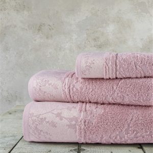 Nima Home - Σετ Πετσέτες (30x50 + 50x90 + 70x140) - Inverno Pink