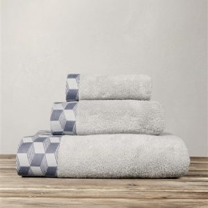 Nima Home - Πετσέτα 90x145 Luxe - Light Gray
