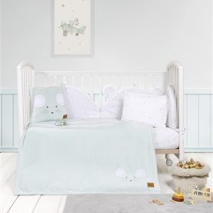 Nima Home - Κουβέρτα Κούνιας 110x150 - Mouse