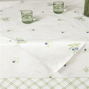Nima Home - Τραπεζομάντηλο 140x140 - Olive - Image 2