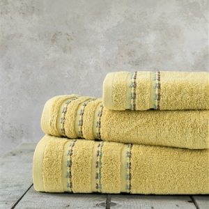 Nima Home - Σετ Πετσέτες (30x50 + 50x90 + 70x140) - Retour Mustard
