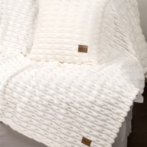 Nima Home - Διακοσμητική Μαξιλαροθήκη 45x45 - Savara Ivory