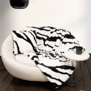 Nima Home - Κουβέρτα καναπέ 130x170 - Sebra White