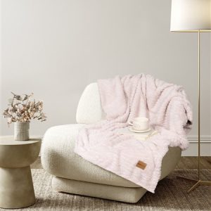 Nima Home - Κουβέρτα καναπέ 130x170 - Serenus Nude Pink