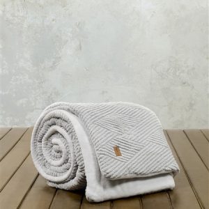 Nima Home - Κουβέρτα/Πάπλωμα Υπέρδιπλο 220x240 - Velva Light Gray - Image 3