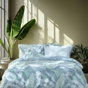 Nima Home - Σετ Σεντόνια Υπέρδιπλα με Λάστιχο - Bahamas - 1 x 160x200+32 + 1 x 240x260 + 2 Μαξιλαροθήκες Oxford 4 πλευρών 52x72+5