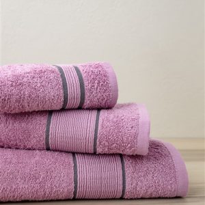Nima Home - Σετ Πετσέτες (30x50 + 50x90 + 70x140) - Elyon Dusty Pink