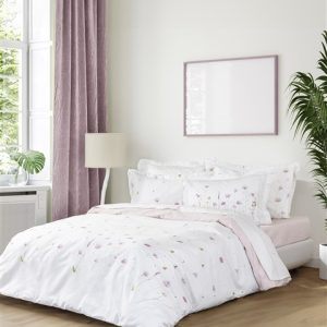 Nima Home - Σετ Σεντόνια Υπέρδιπλα με Λάστιχο - Everbloom - 1 x 160x200+32 + 1 x 240x270 + 2 Μαξιλαροθήκες Oxford 4 πλευρών 52x72+5