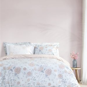 Nima Home - Σετ Σεντόνια Υπέρδιπλα με Λάστιχο - Floral Dream - 1 x 160x200+32 + 1 x 240x260 + 2 Μαξιλαροθήκες Oxford 4 πλευρών 52x72+5