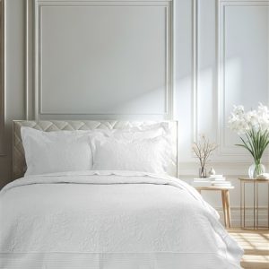 Nima Home - Σετ Κουβερλί 240x260 - Heather White