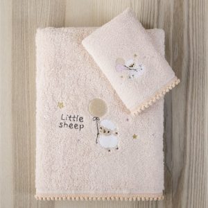 Nima Home - Σετ Πετσέτες (30x50 + 70x140) - Little Sheep