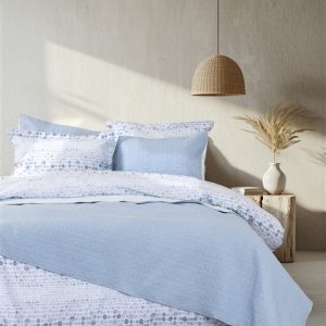 Nima Home - Κουβερλί Μονό 160x240 - Orion Sky Blue / Light Blue