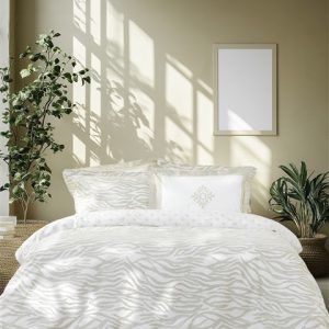 Nima Home - Σετ Σεντόνια Υπέρδιπλα με Λάστιχο - Posh - 1 x 160x200+32 + 1 x 240x260 + 2 Μαξιλαροθήκες Oxford 4 πλευρών 52x72+5