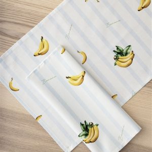Nima Home - Σετ Σουπλά 2 x 35x50  - Banana
