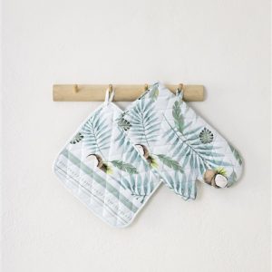 Nima Home - Σετ Κουζίνας (Γάντι + Πιάστρα) - Coconut