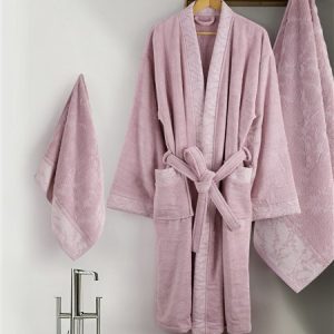 Nima Home – Μπουρνούζι Kimono - Inverno Pink