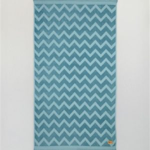 Nima Home - Πετσέτα Θαλάσσης 90x160 - Vida Petrol Jacquard