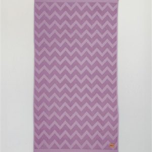 Nima Home - Πετσέτα Θαλάσσης 90x160 - Vida Purple Jacquard