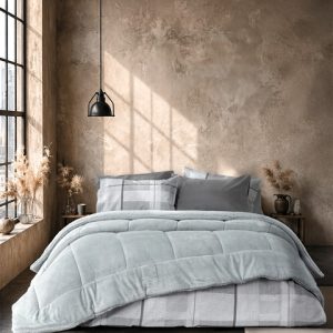 Nima Home - Κουβέρτα/Πάπλωμα Υπέρδιπλο 220x240 - Cira Light Gray