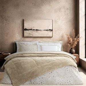 Nima Home - Κουβέρτα/Πάπλωμα Υπέρδιπλο 220x240 - Peblo Light Beige