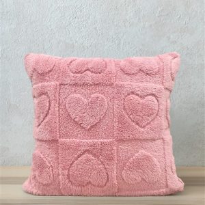 Nima Home - Διακοσμητική Μαξιλαροθήκη 45x45 - Amoria Pink