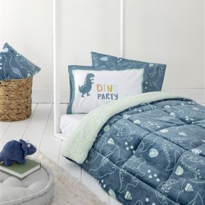 Nima Home - Κουβέρτα/Πάπλωμα Μονό 160x220 - Dino Party