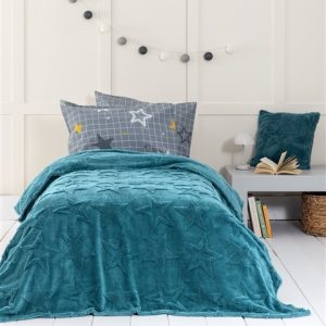 Nima Home - Κουβέρτα Μονή 160x220 - Starrin Blue